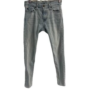 HOLLISTER MENS‎ JEANS SIZE 29X32 SUPER SKINNY LIGHT WASH DENIM SLIM
